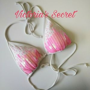 *Victoria's Secret sequined bikini top